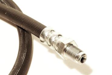 Preview: MZ ETZ 251 langer Bremsschlauch für Crosslenker